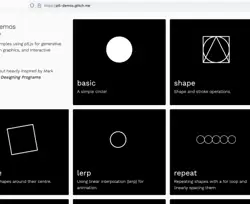 P5 is a JavaScript library for drawing on canvas.