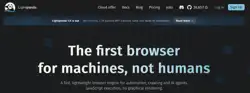 A screenshot from the LightPanta website.